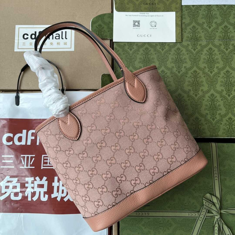 G*u*i ophidia double g tote bag pink