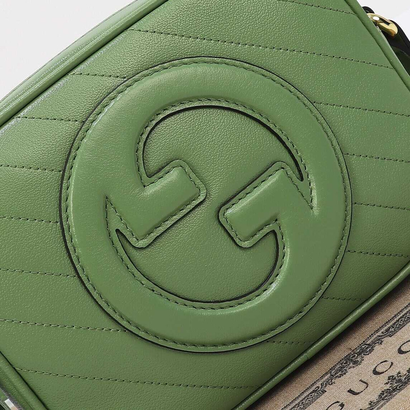 G*u*i blondie small shoulder bag green