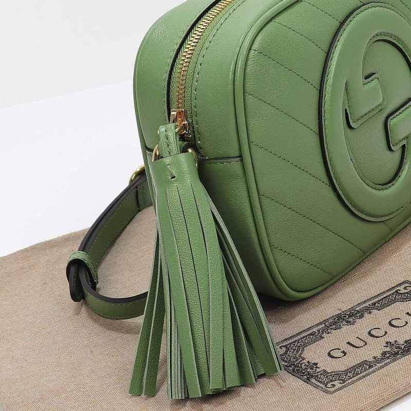 G*u*i blondie small shoulder bag green