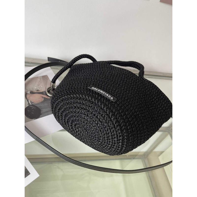 Ba*len*cia*ga ibiza small basket bag black