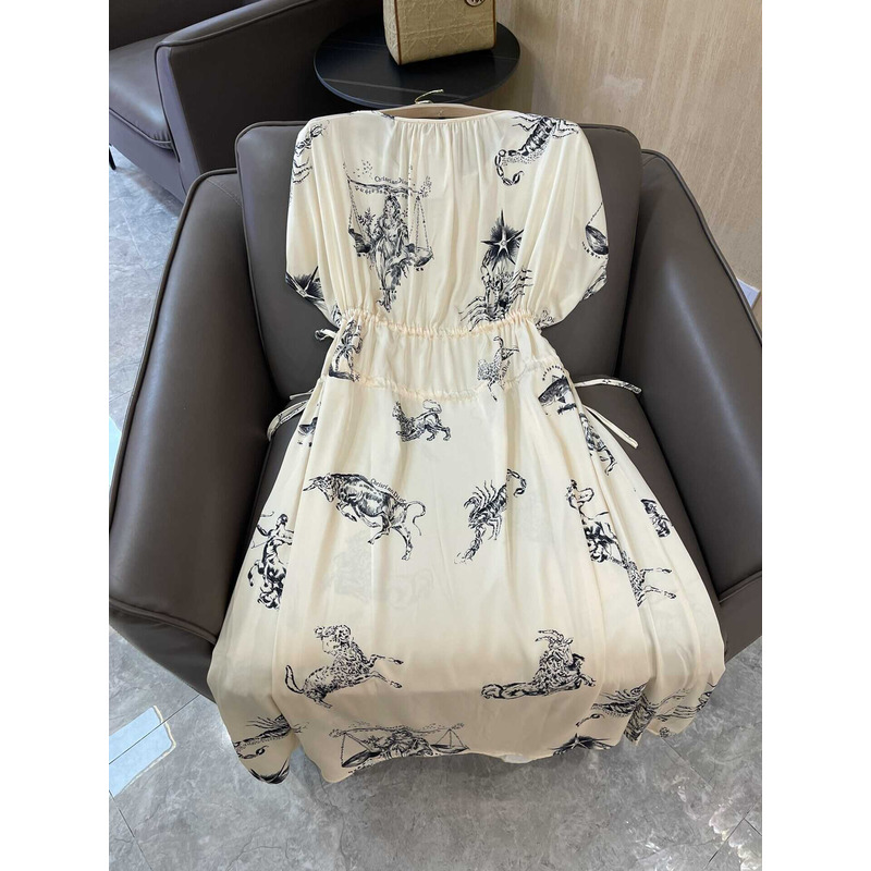 D*or summer dresses cream