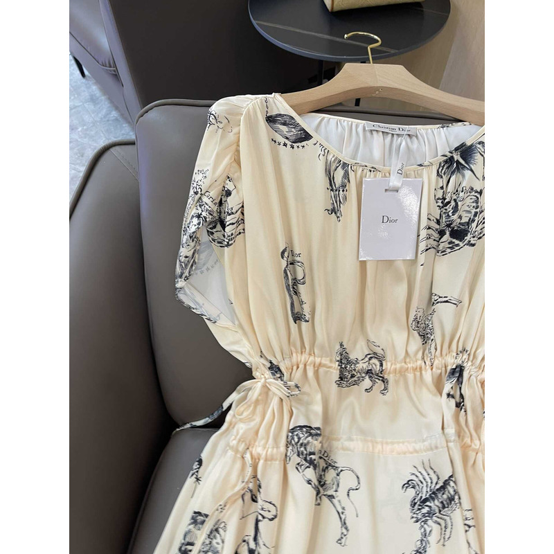 D*or summer dresses cream