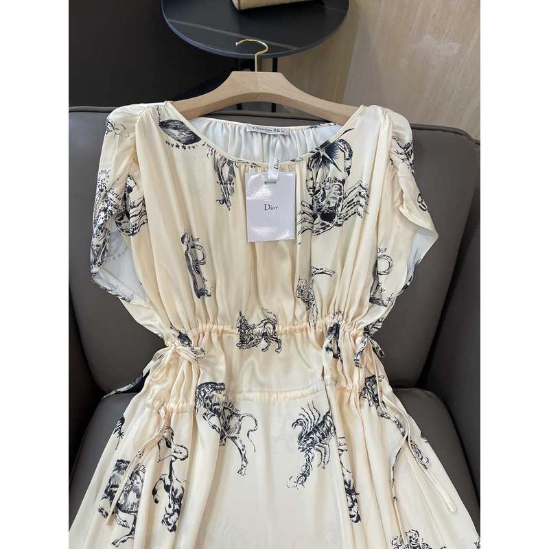 D*or summer dresses cream