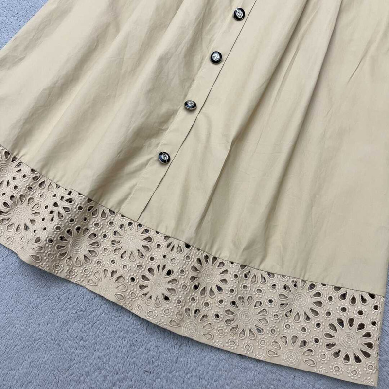 D*or half-body skirt set beige