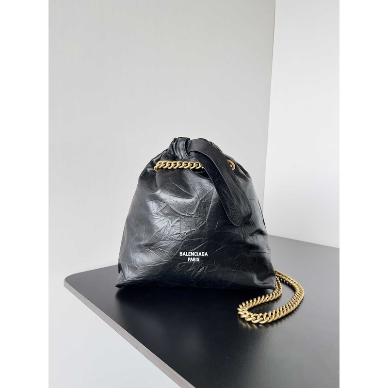 Ba*len*cia*ga small crush tote black