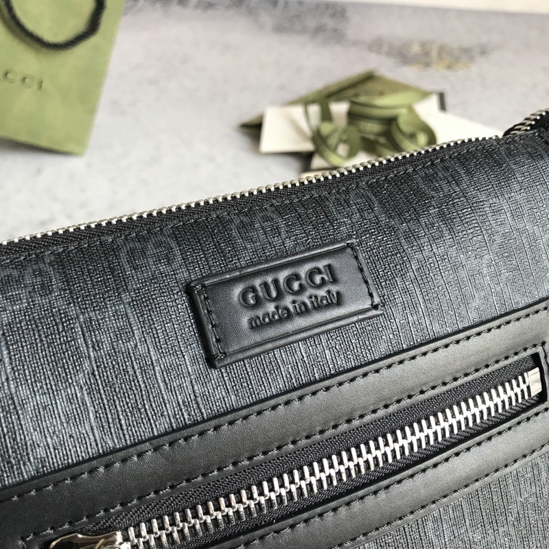 G*u*i gg black small messenger bag