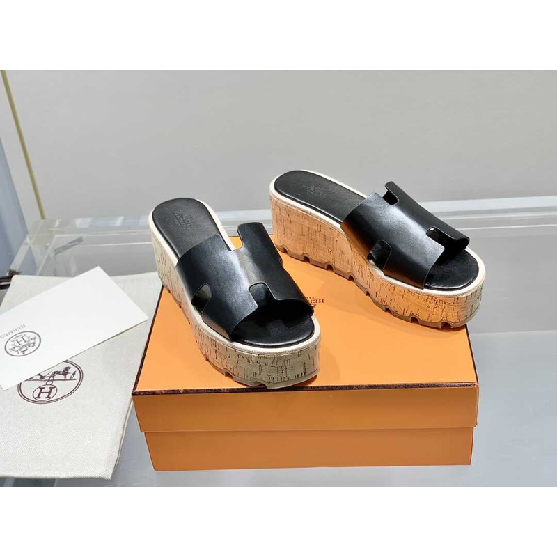 H**mes eze 30 sandals black