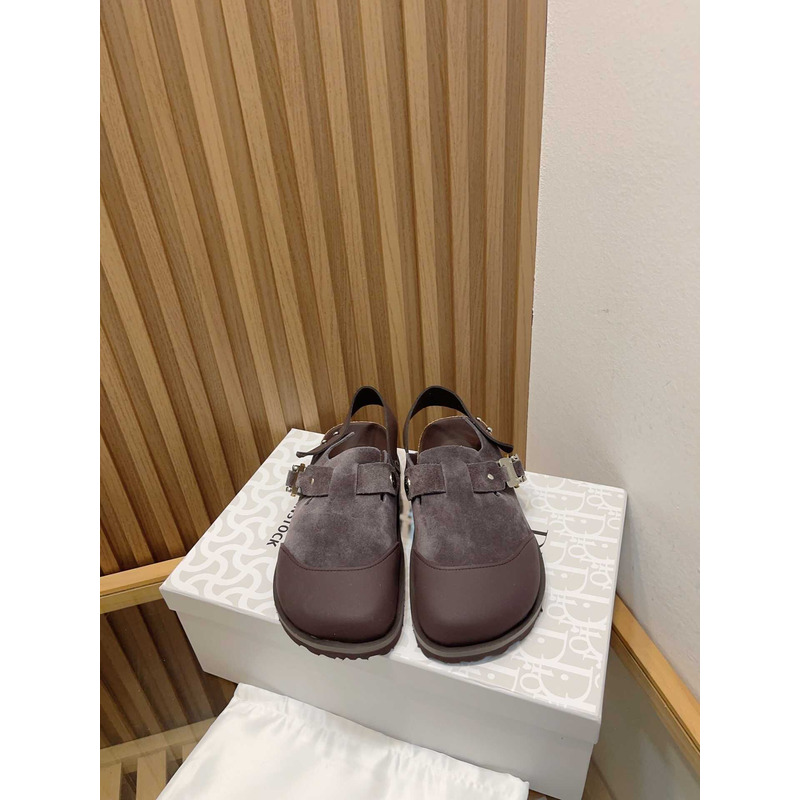 D*or x birkenstock tokio mule coffee nubuck calfskin