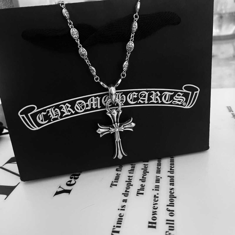 Chrome Heart Cross Necklace