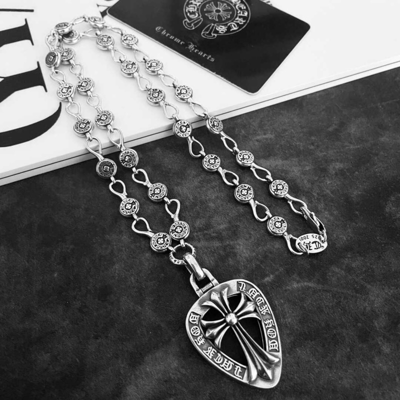 Chrome Hearts Sterling Silver Necklace