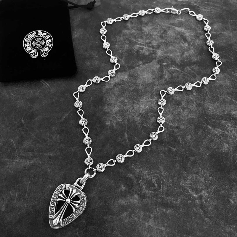 Chrome Hearts Sterling Silver Necklace