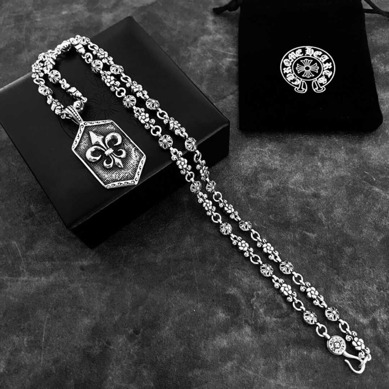 Chrome Hearts Sterling Silver Necklace