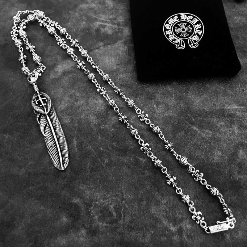 Chrome Hearts Sterling Silver Necklace