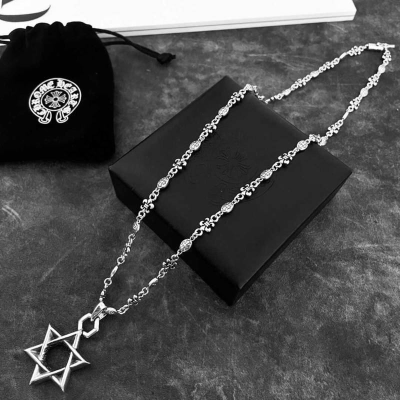 Chrome Hearts Sterling Silver Necklace