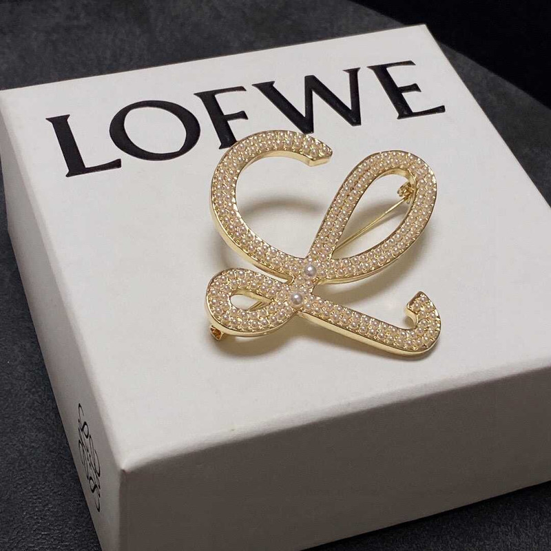 Loewe Embellished Brooch