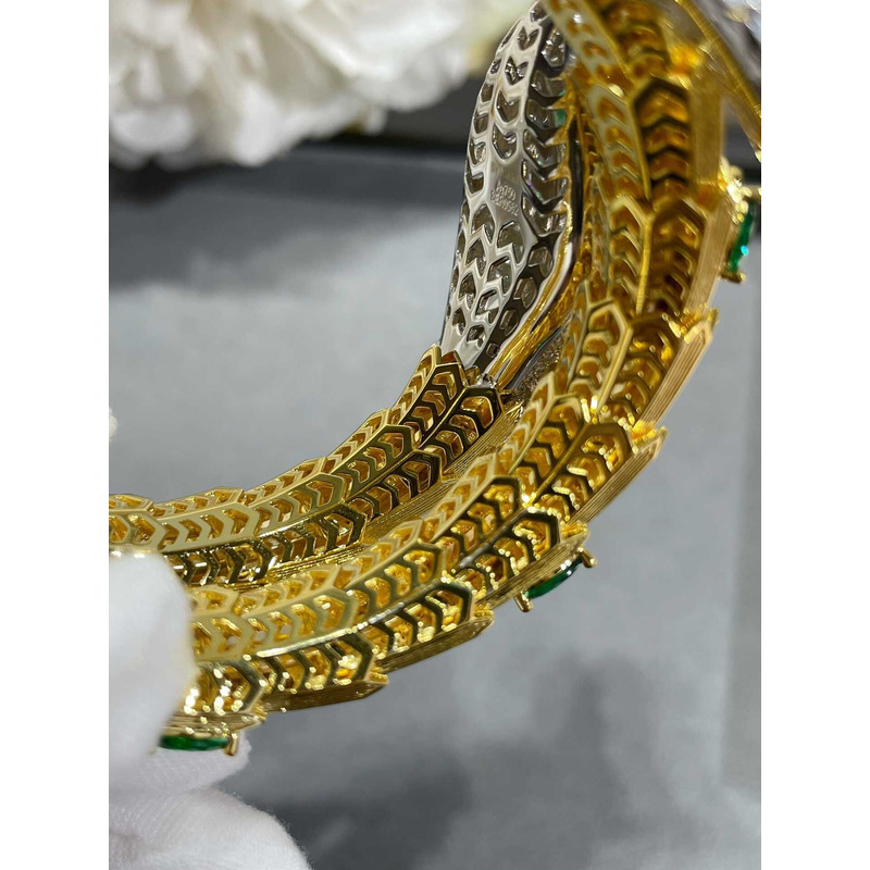 B*l*ai diamond serpenti snake bracelet