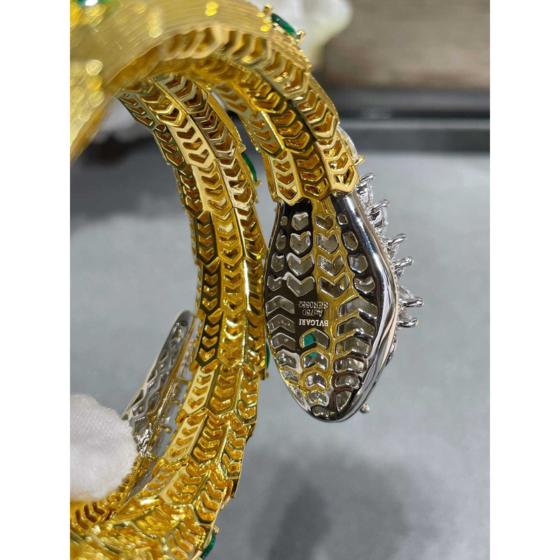 B*l*ai diamond serpenti snake bracelet