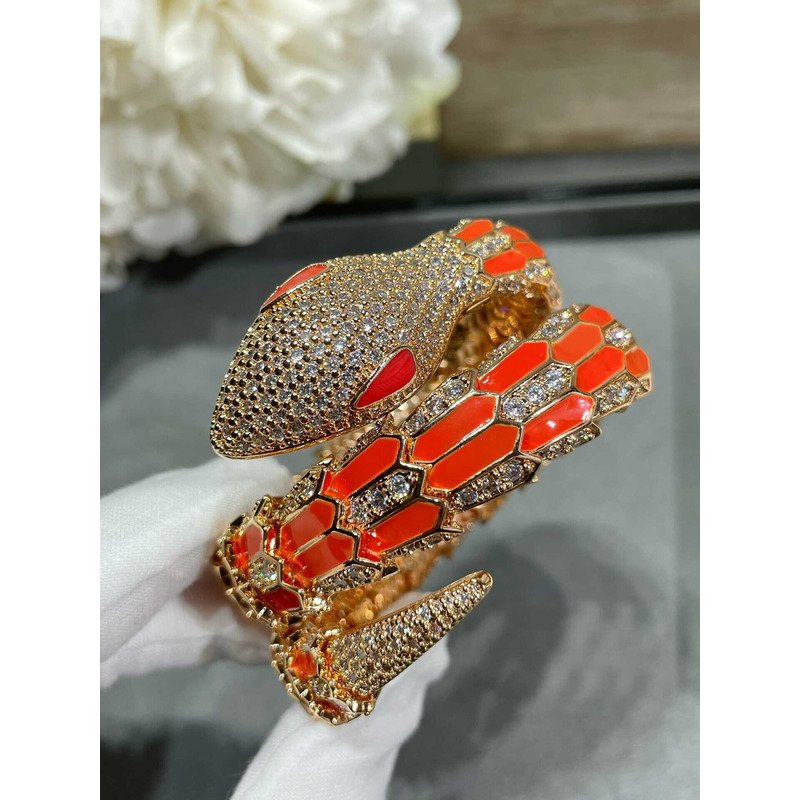 B*l*ai diamond serpenti snake bracelet