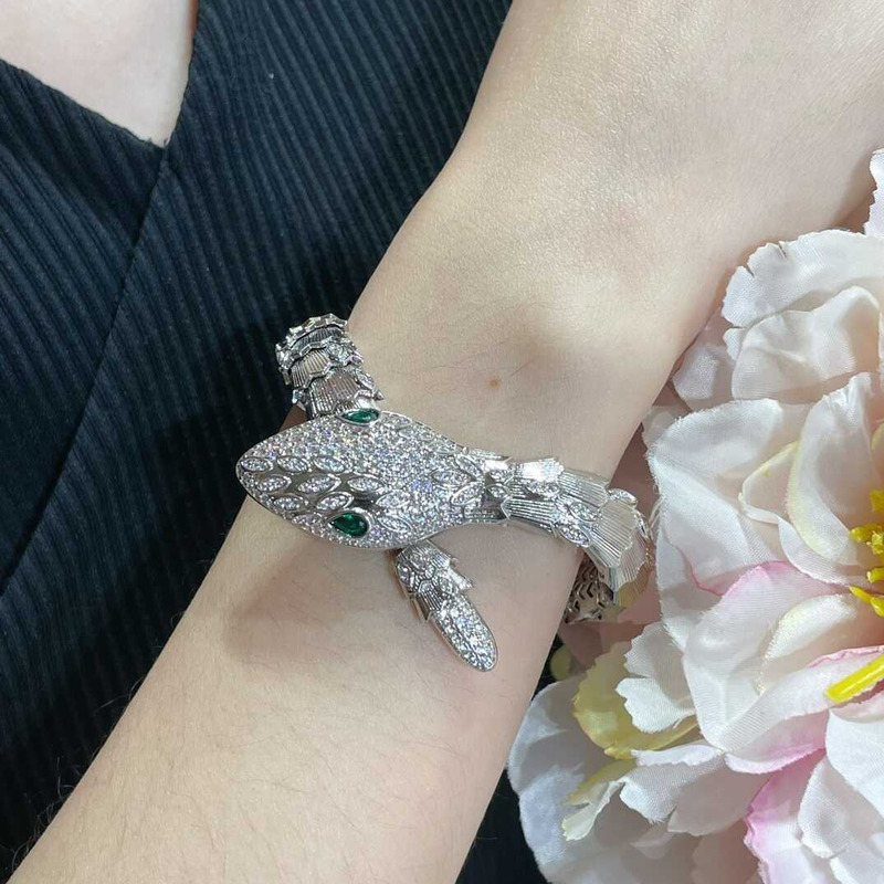 B*l*ai diamond serpenti snake bracelet