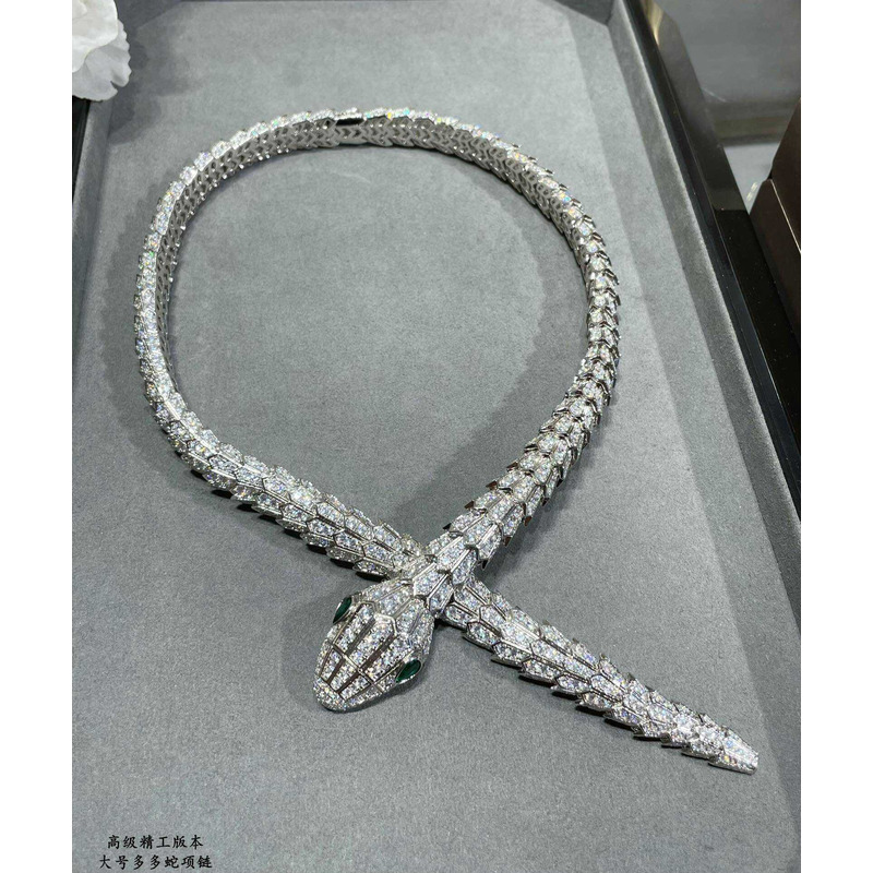 B*l*ai serpenti diamond necklace