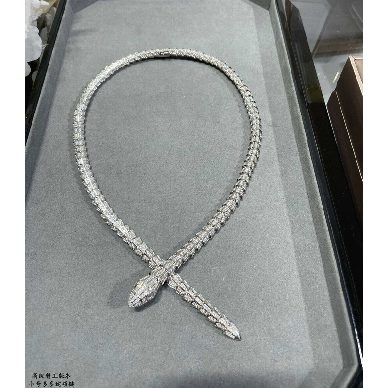 B*l*ai serpenti diamond necklace