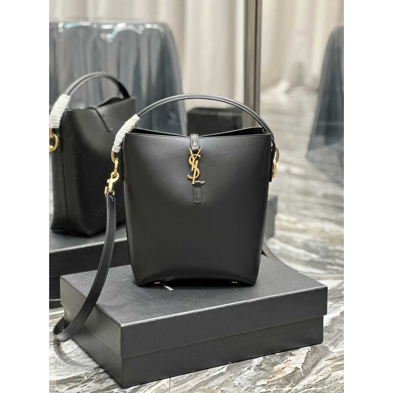 Saint Laurent Le 37 Bucket Bag In Black