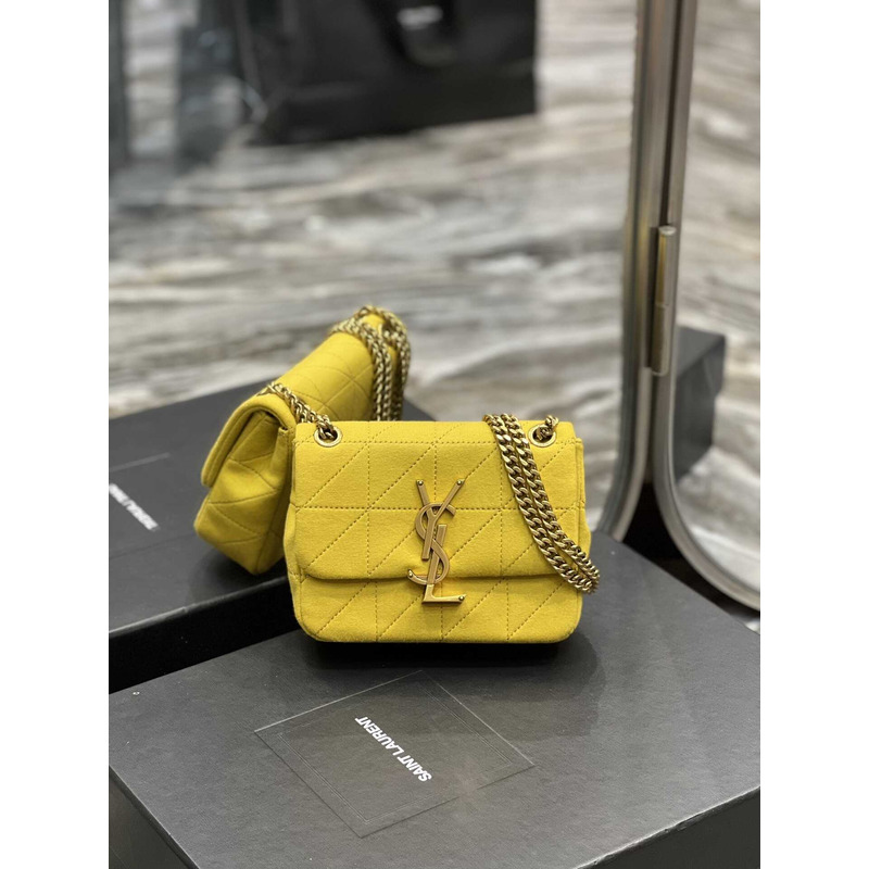 Saint Laurent Jamie Small Shoulder Bag Yellow