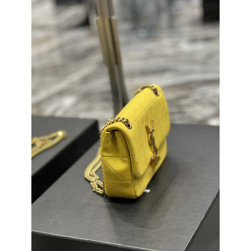 Saint Laurent Jamie Small Shoulder Bag Yellow