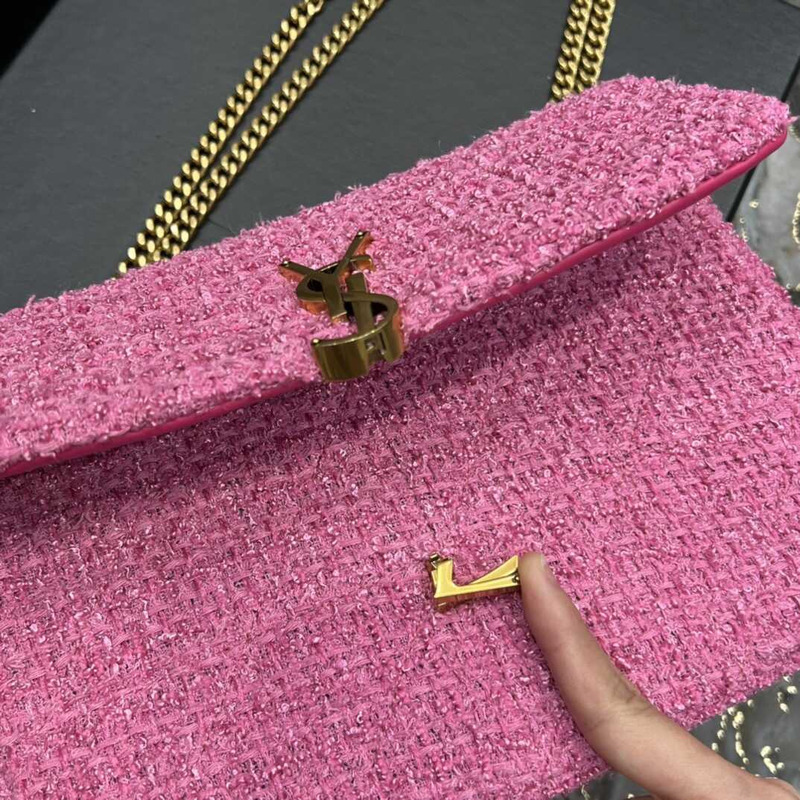 Saint Laurent Jamie Medium Shoulder Bag Pink