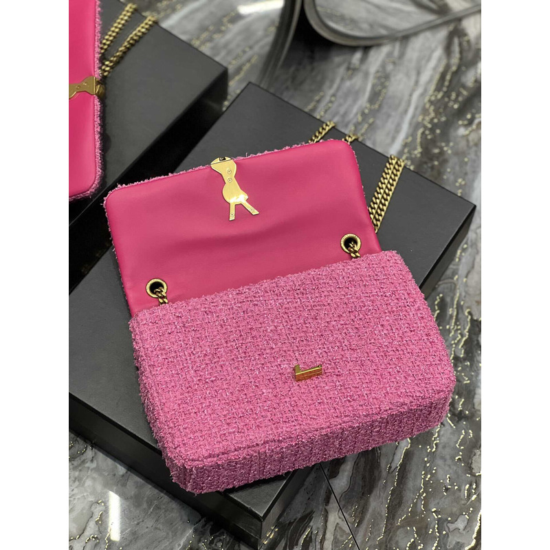 Saint Laurent Jamie Medium Shoulder Bag Pink