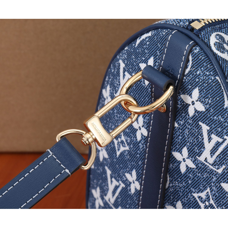 l**is V*t*n speedy 25 denim bag