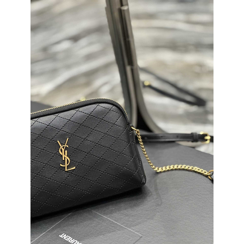 Saint Laurent Gaby Chain Bag Black