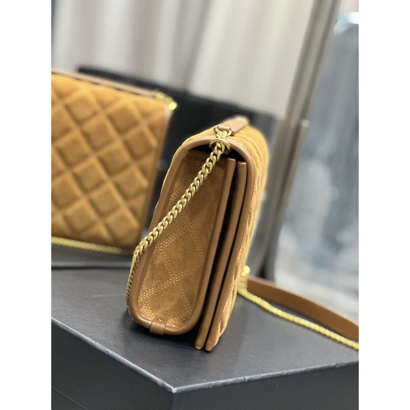 Saint Laurent Becky Shoulder Bag Yellow