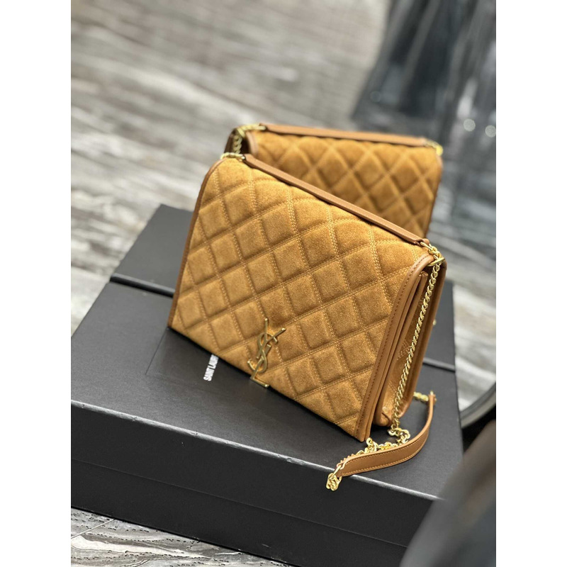 Saint Laurent Becky Shoulder Bag Yellow