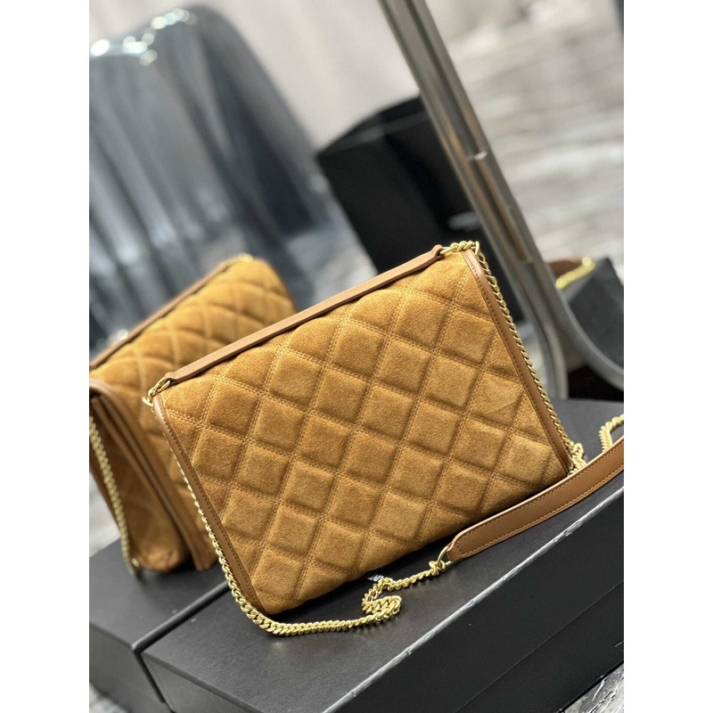 Saint Laurent Becky Shoulder Bag Yellow