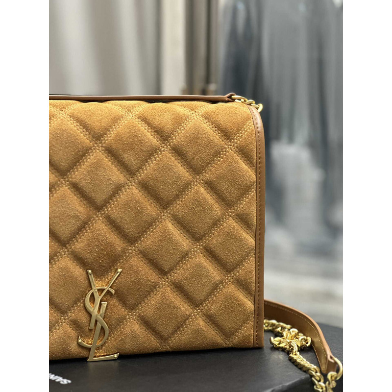 Saint Laurent Becky Shoulder Bag Yellow