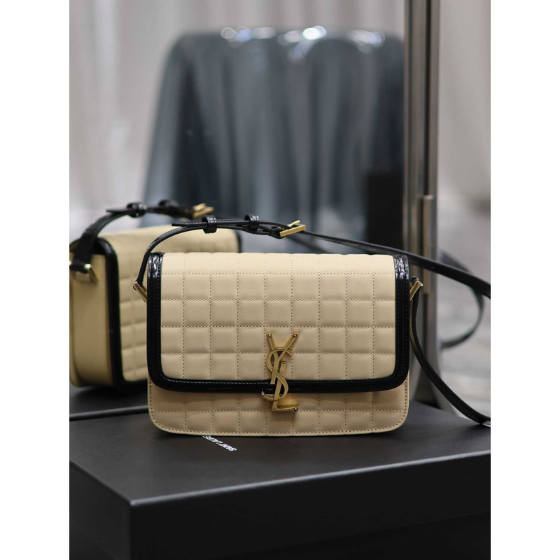 Saint Laurent Women\''s Messenger Bag Ivory