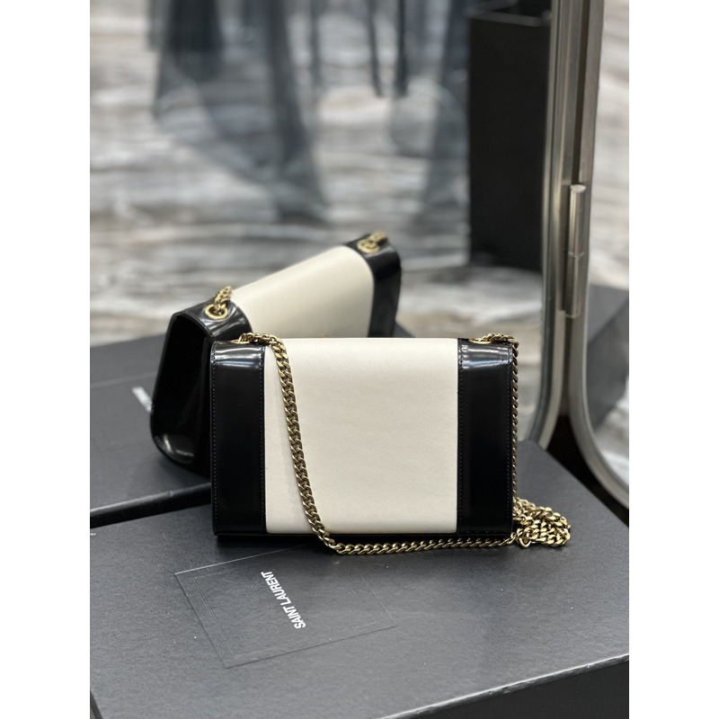 Saint Laurent Kate Small Bag In Smooth And Shiny Leather