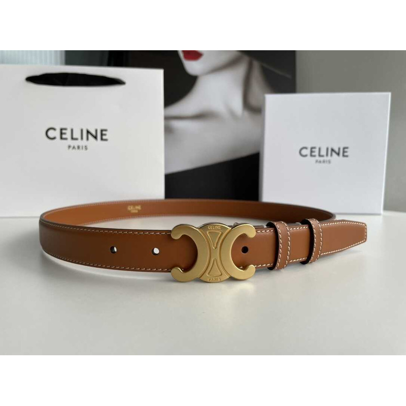 Ce**e women\''s brown triomphe belt