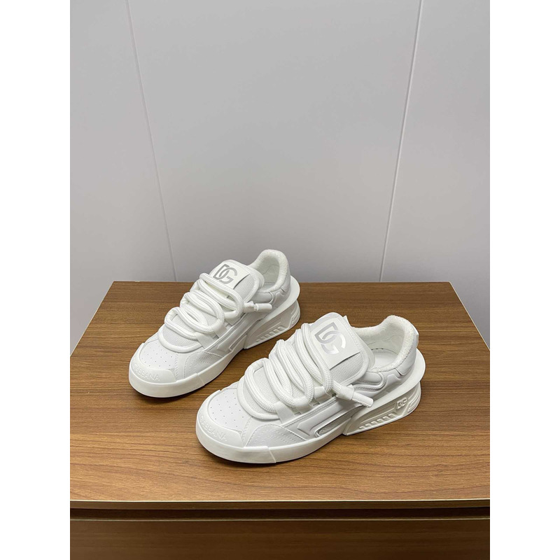 Dolce & Gabbana White Sneakers With Logo