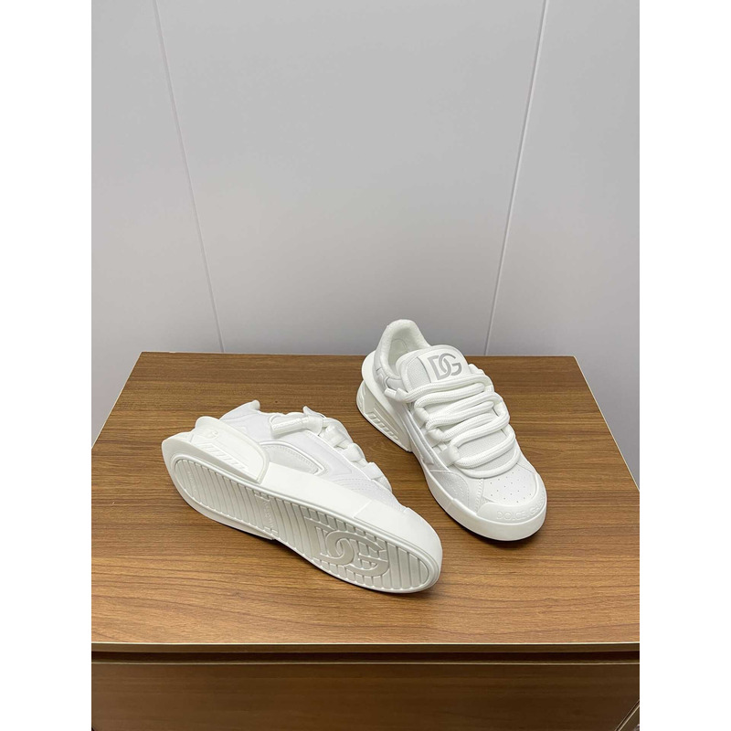 Dolce & Gabbana White Sneakers With Logo