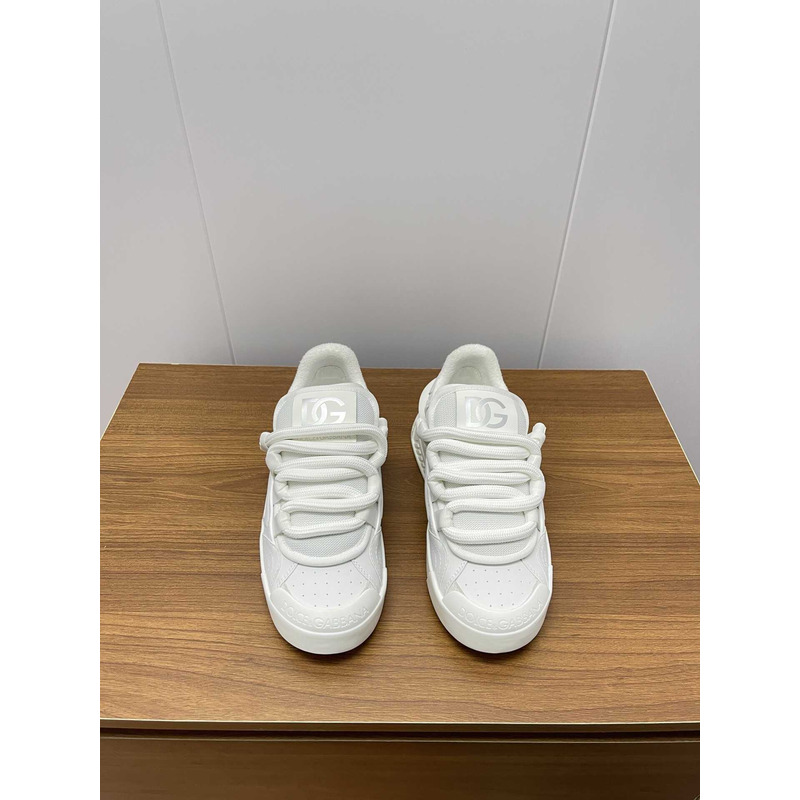 Dolce & Gabbana White Sneakers With Logo