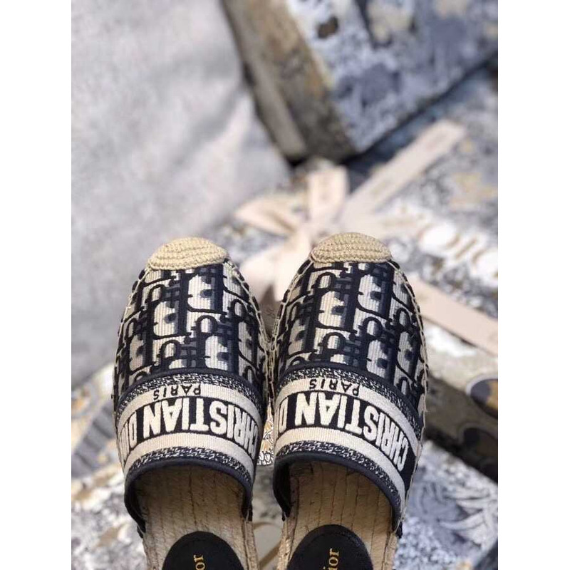 D*or espadrilles mules black