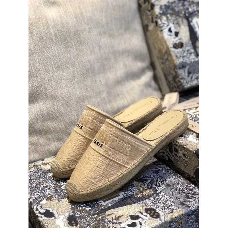 D*or espadrilles mules beige