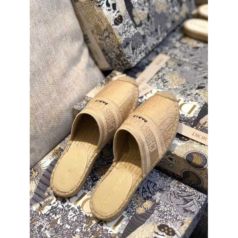 D*or espadrilles mules beige