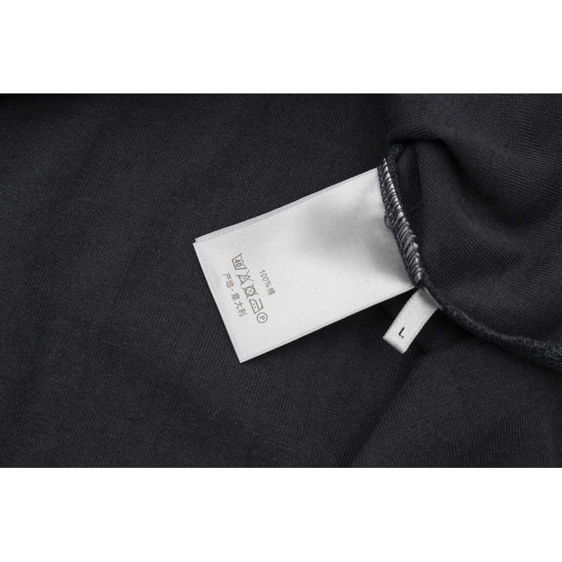 D*or cotton polo shirt black