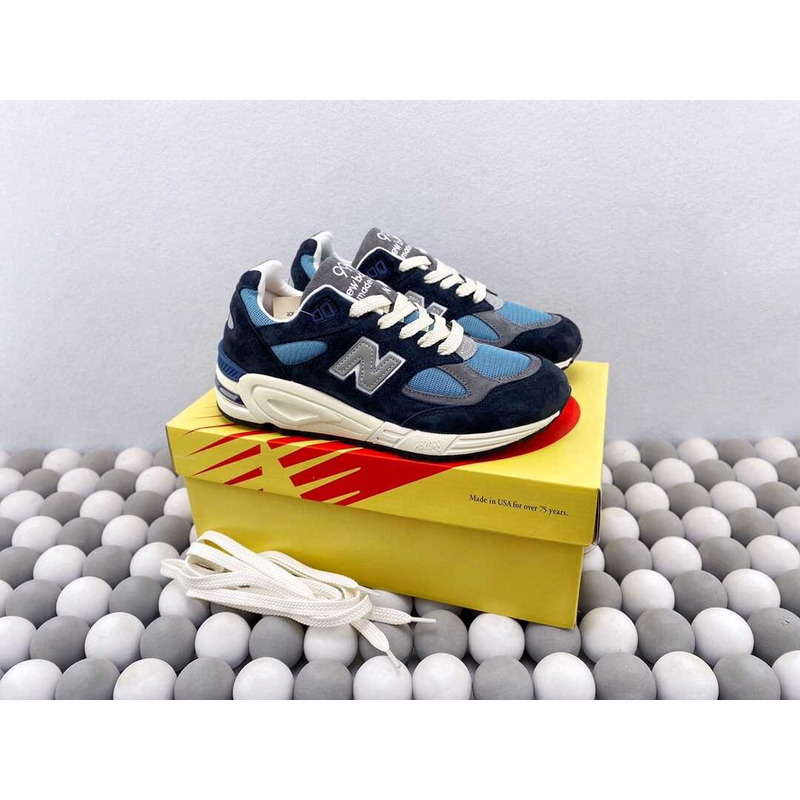 New Balance Multicolor Made In Usa 990v2 Sneakers Multicolor Nb navy/Castlerock