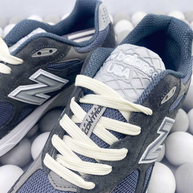 New Balance 990 Air Force In Suede/mesh Navy