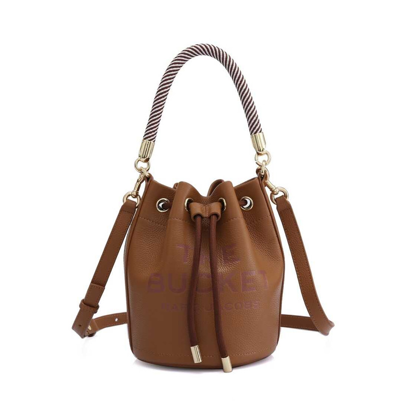 Marc Jacobs The Leather Bucket Bag Light Brown