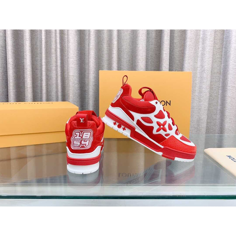 l**is V*t*n lv skate sneaker red